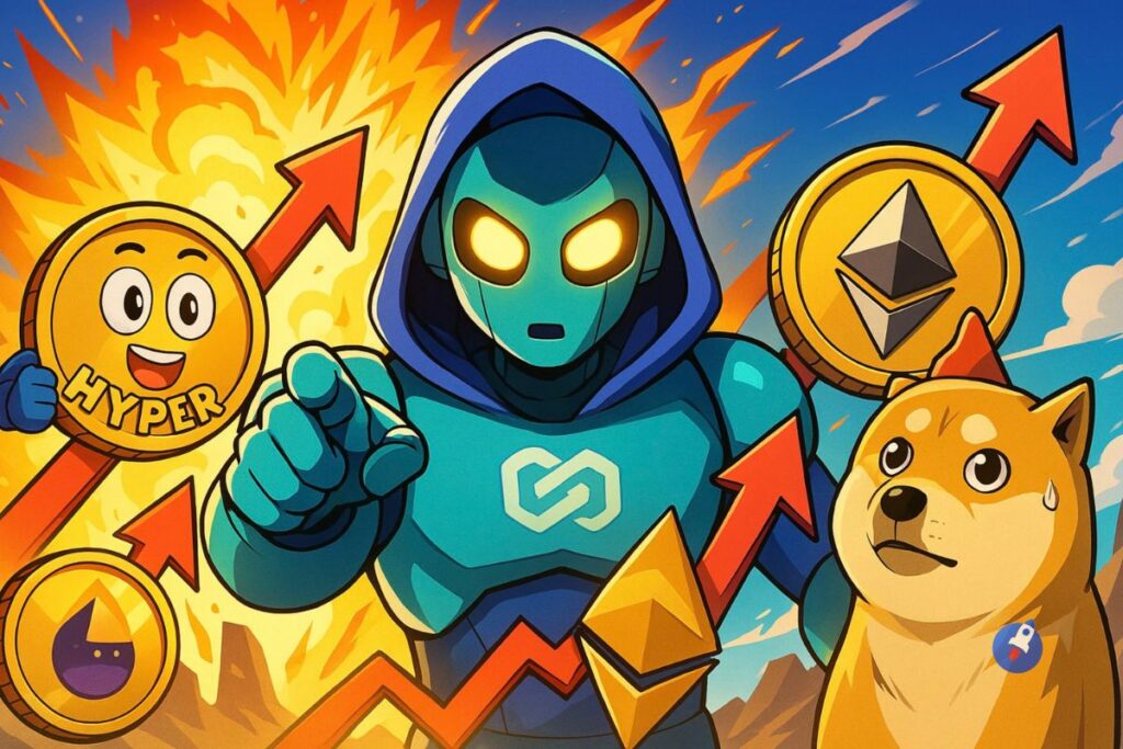 L’IA DeepSeek prédit le prix de HYPER, ETH et DOGE après l’Uptober