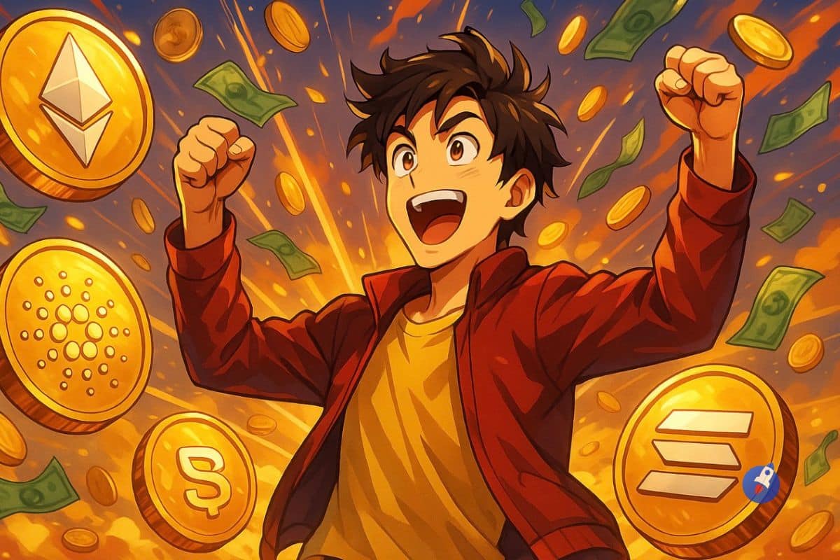 Le rêve du crypto-millionnaire est possible : 4 altcoins x1000 pour devenir  riche