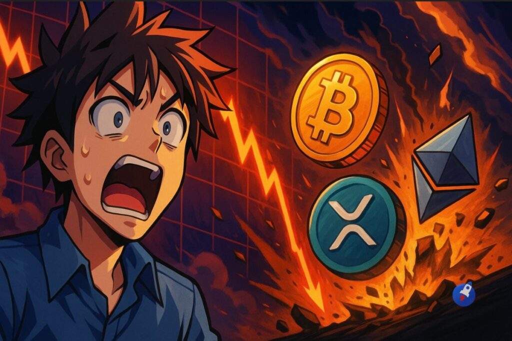 Direct: Bitcoin s’effondre après un pic à 113 000$, prédiction sur XRP, ETH et SOL