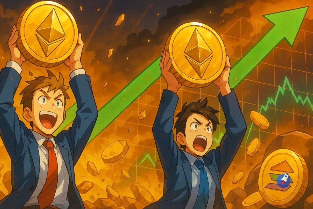 Sharplink et Bitmine achètent pour $900M en Ethereum : c’est la fin du crash ?