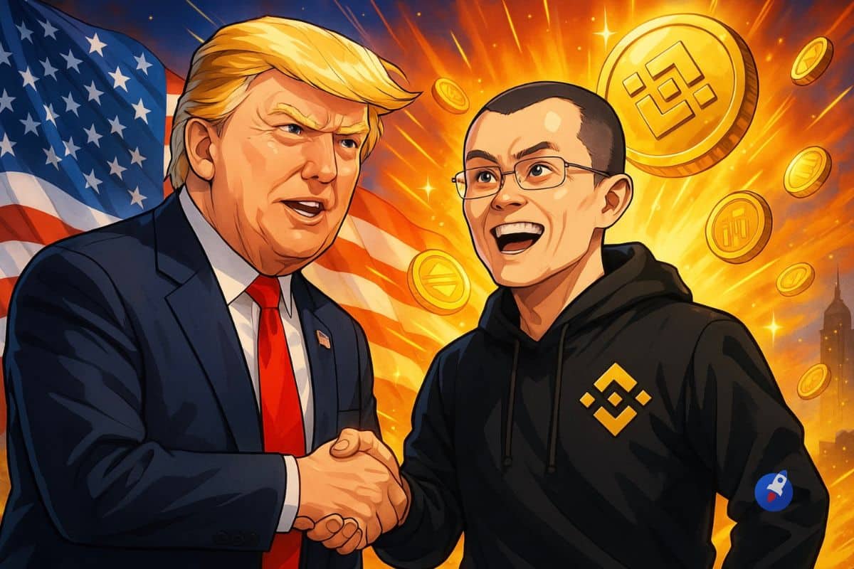 trump gracie CZ binance
