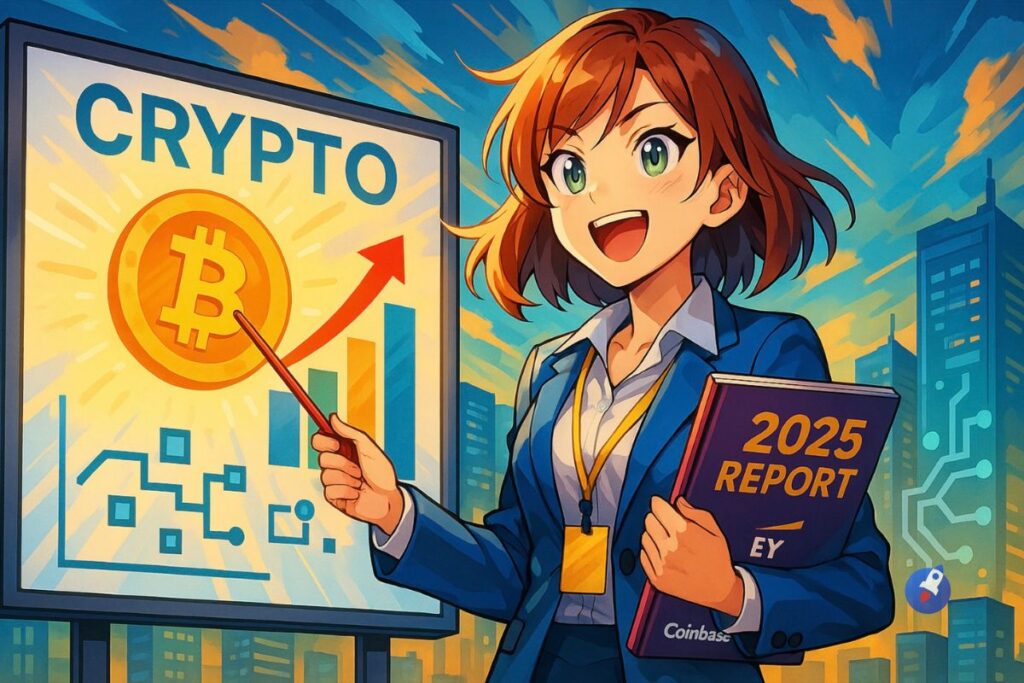 4 révélations du rapport EY–Coinbase sur la révolution crypto de 2025