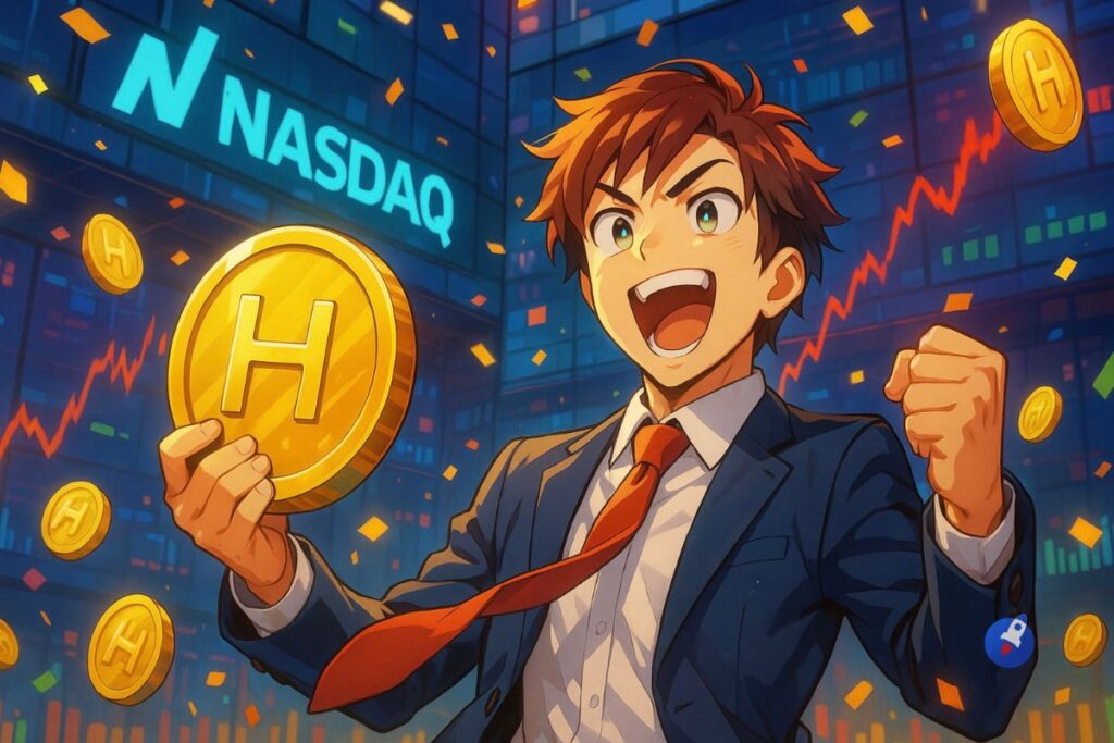 L’ETF de Hedera (HBAR) est listé par le Nasdaq : le jeton fait +20% en 24 heures
