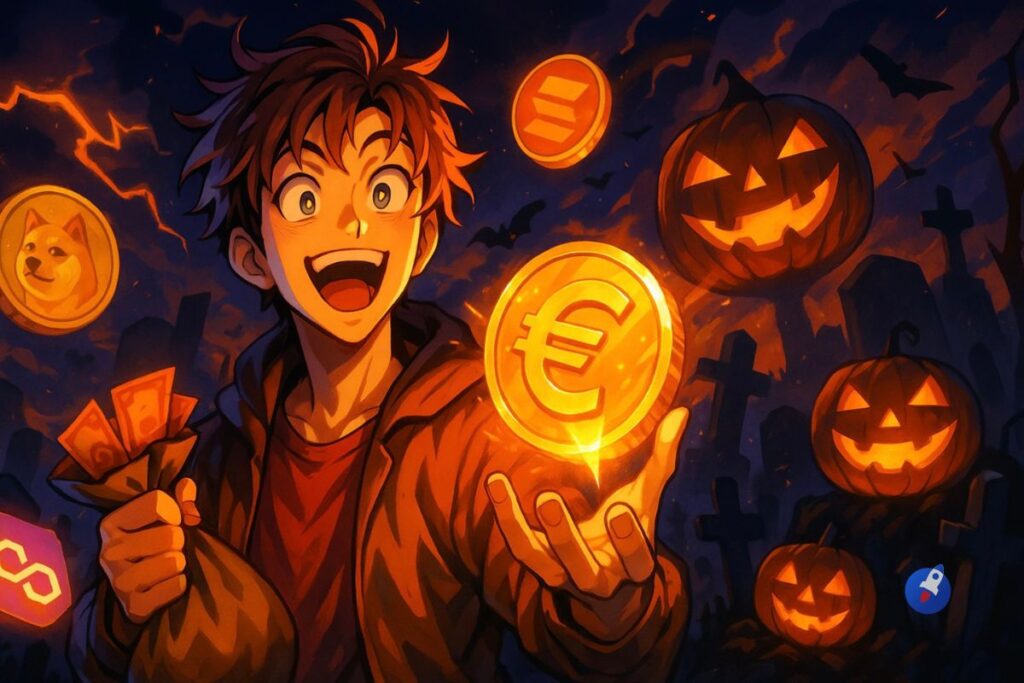 4 cryptomonnaies à moins de 1€ pour transformer 500€ en fortune durant Halloween