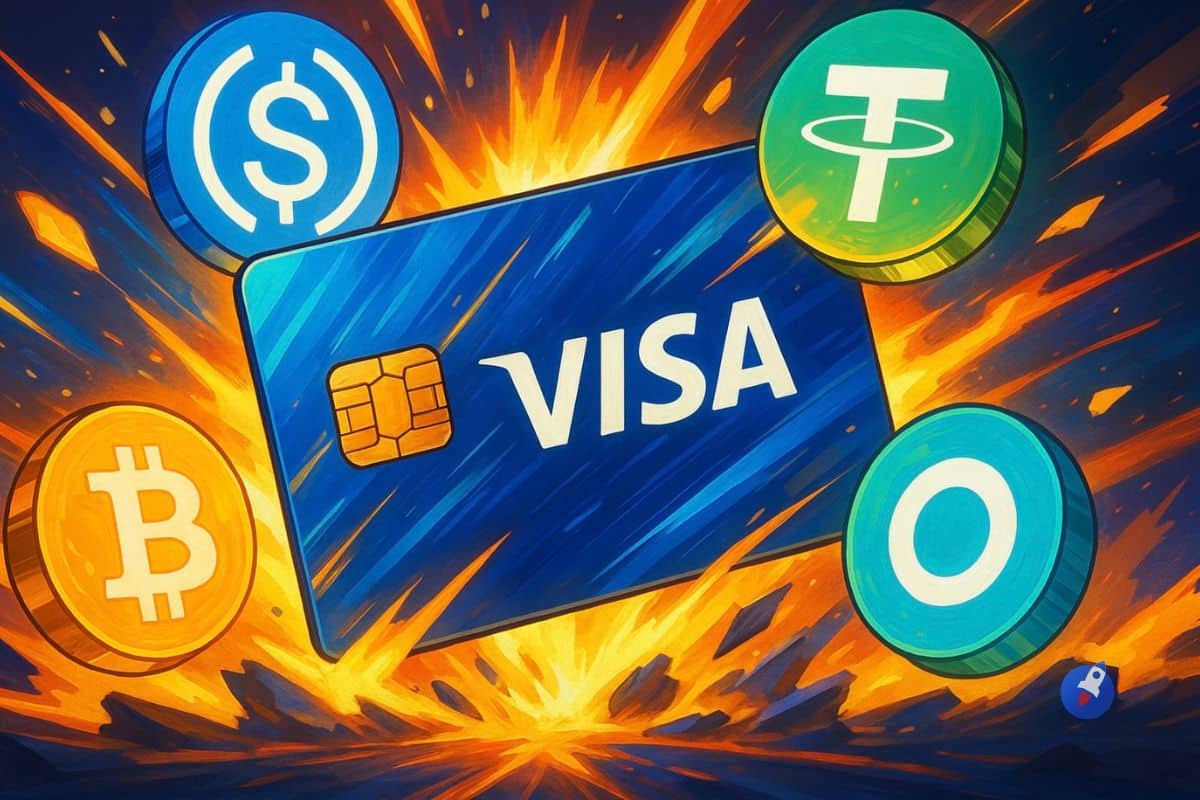 Visa annonce supporter 4 nouveaux stablecoins convertibles en 25 monnaies  fiat