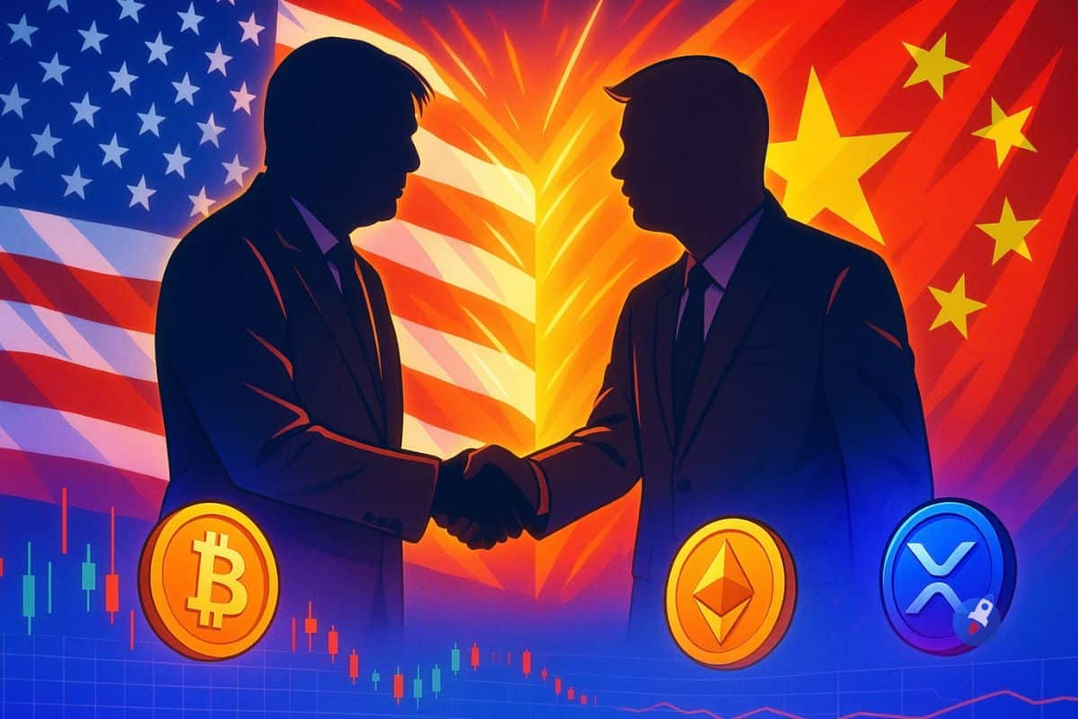 Trump trouve un accord avec la Chine, alors pourquoi le marché crypto  stagne ?