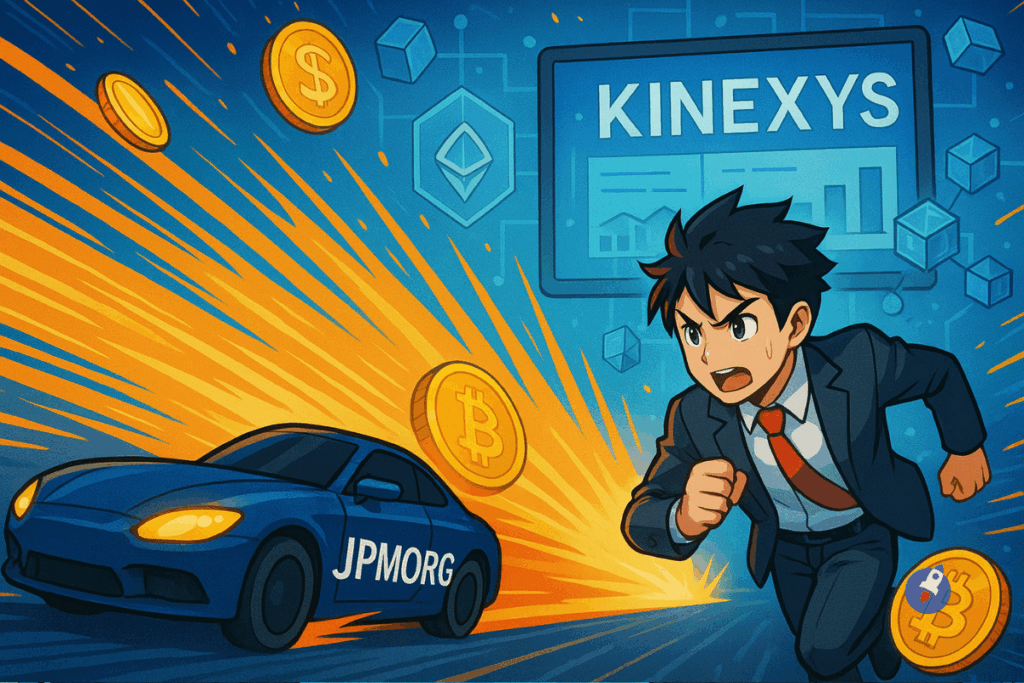 JPMorgan accélère dans la tokenisation avec Kinexys, qui digitalise le private equity sur la blockchain