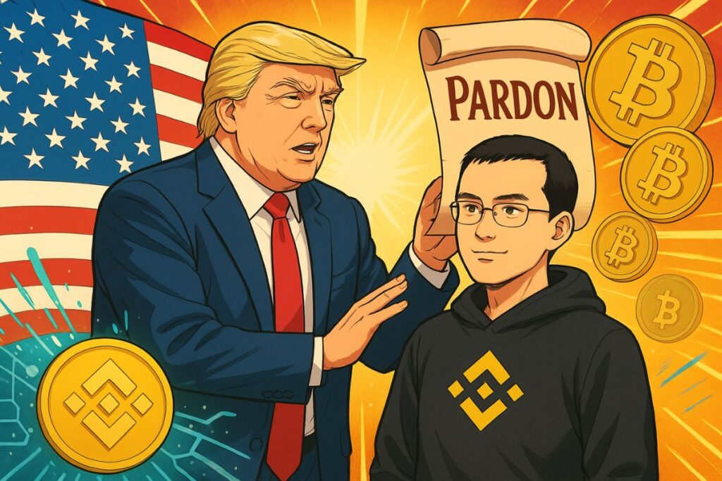 Changpeng Zhao gracié par Donald Trump : un retour gagnant dans la crypto ?