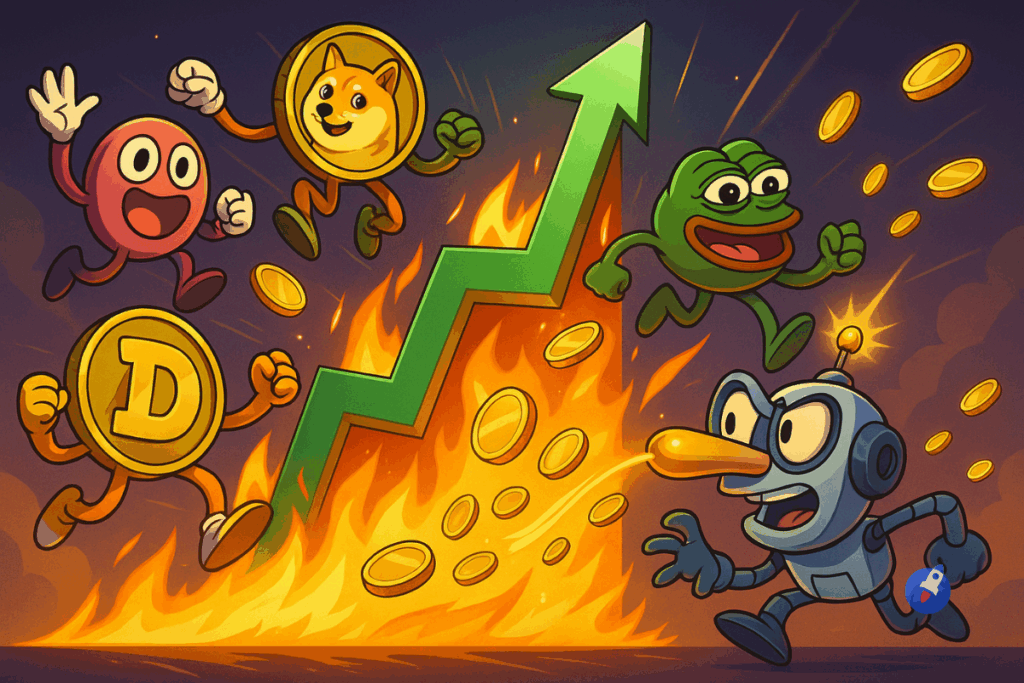 Uptober démarre : les meme coins flambent et Snorter Bot Token s’impose avant la fin de sa prévente