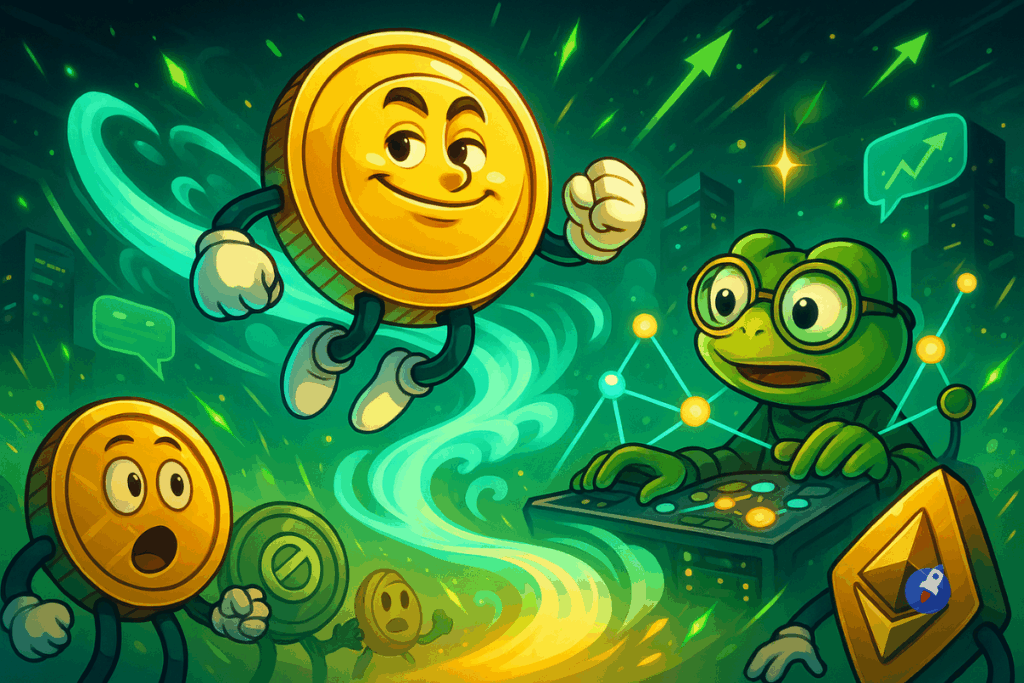 FARTCOIN prêt à bondir de 95 % ? PEPENODE séduit le marché avec son modèle “mine-to-earn”