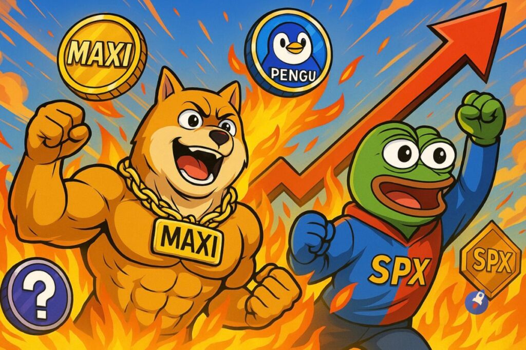 MAXI, PENGU et SPX : ces altcoins x100 qui connaissent une flambée spéculative