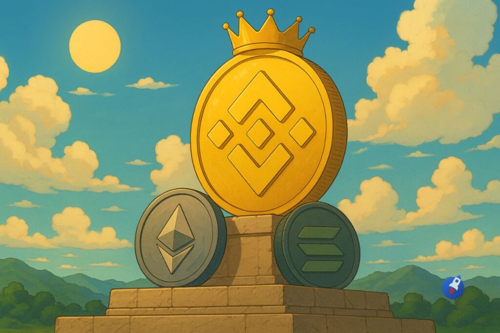 BNB domine : la BNB Chain détrône Ethereum et Solana en activité cross-chain