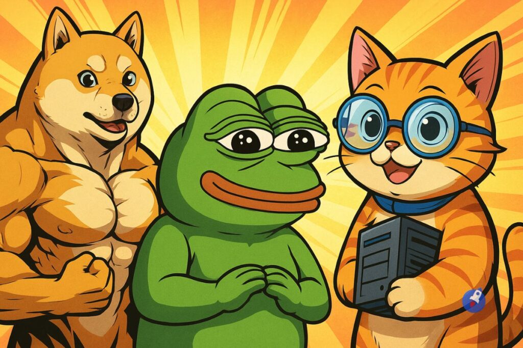 Les 3 memecoins que tout le monde s’arrache en ce moment sur X