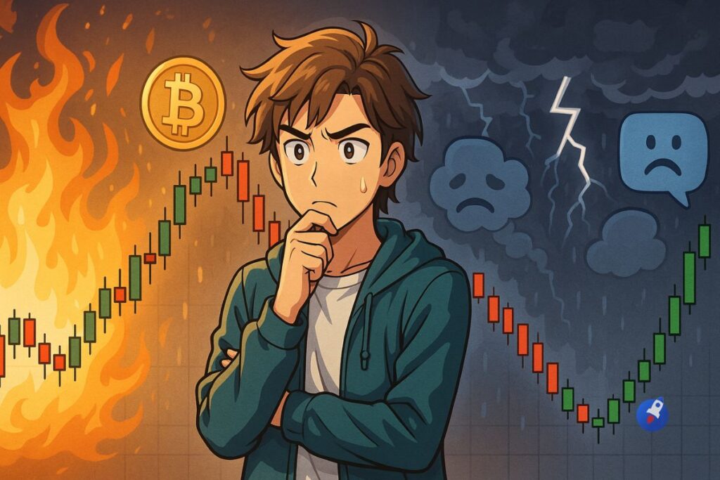 Comprendre les cycles crypto : repérer un top, un bottom, et tout ce qu’il y a entre