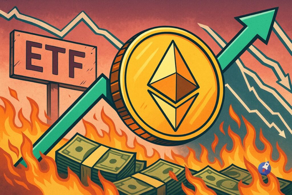 Ethereum reste au-dessus de 4000 $ malgré l’hémorragie des ETF : De quoi dépend le prochain rallye ?