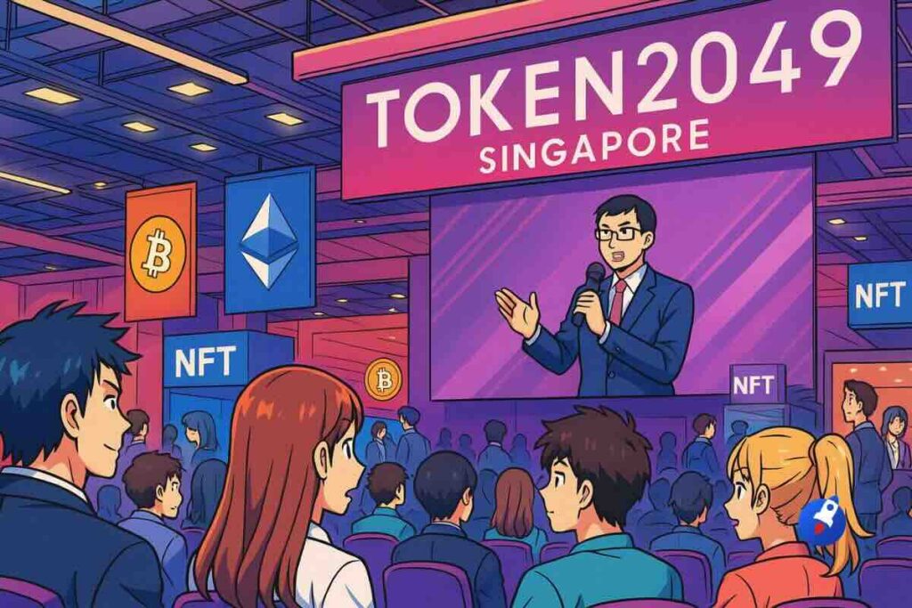 Token2049: les 3 infos à retenir du premier jour