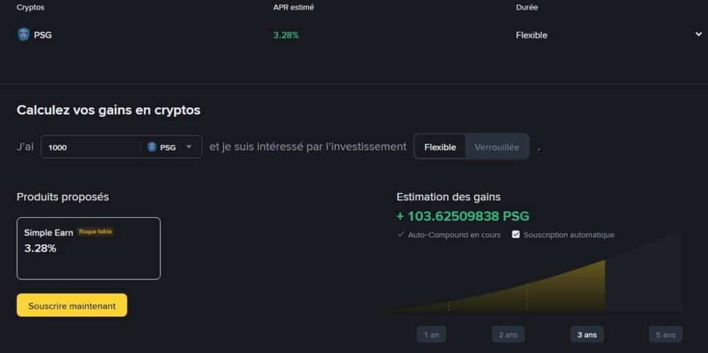 Acheter un fan token sur Binance
