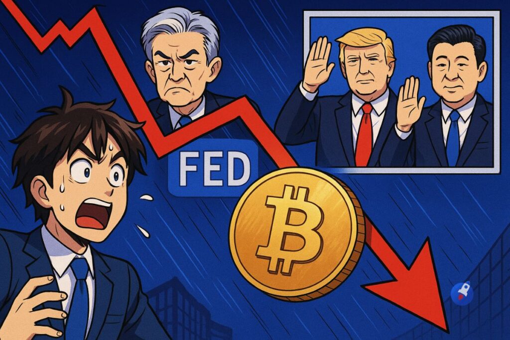 La Fed déçoit, Bitcoin plonge : Séance de rattrapage en vue avec la rencontre Trump-Xi ce jeudi ?