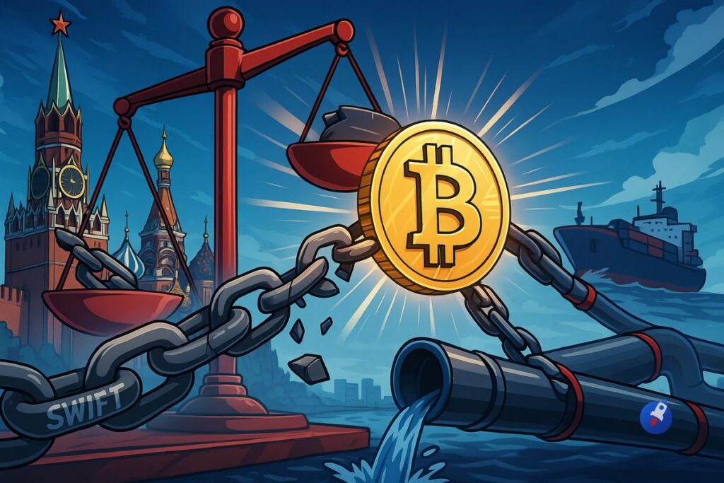 Coup de tonnerre à Moscou : Bitcoin devient l’arme anti-sanctions