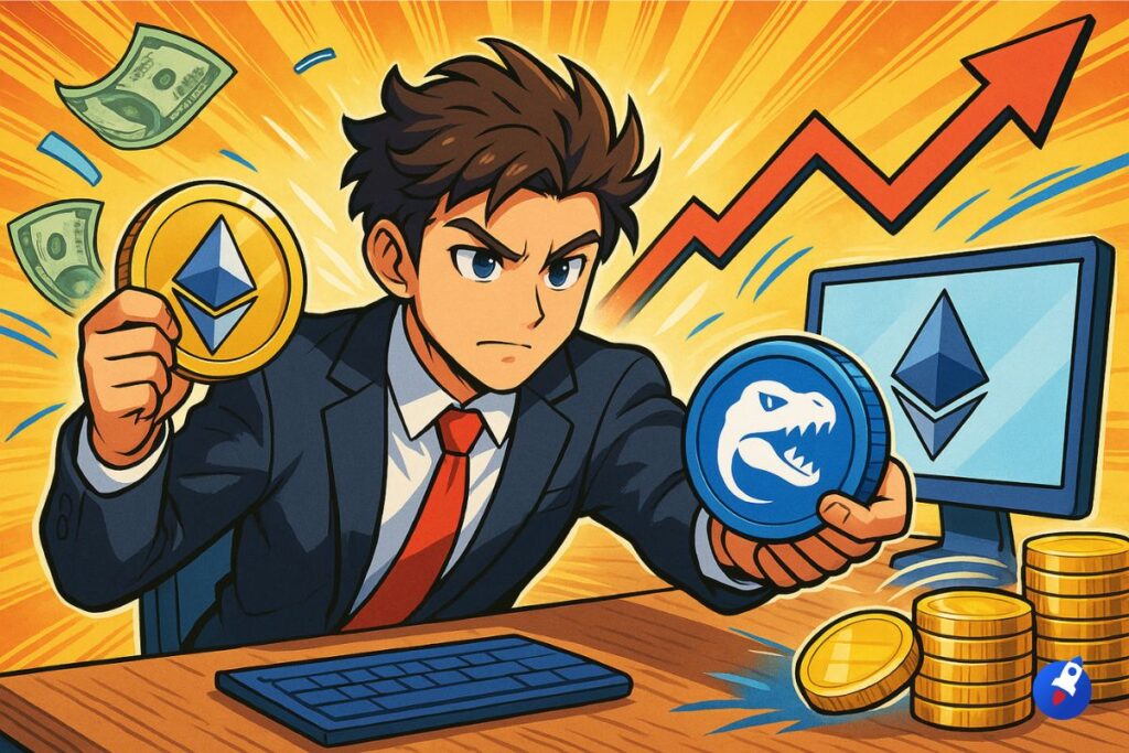 Trésorerie crypto : ETHZilla liquide 40 millions $ d’ETH pour soutenir son action