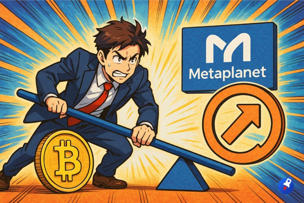 Metaplanet emprunte contre ses bitcoins pour racheter ses propres actions