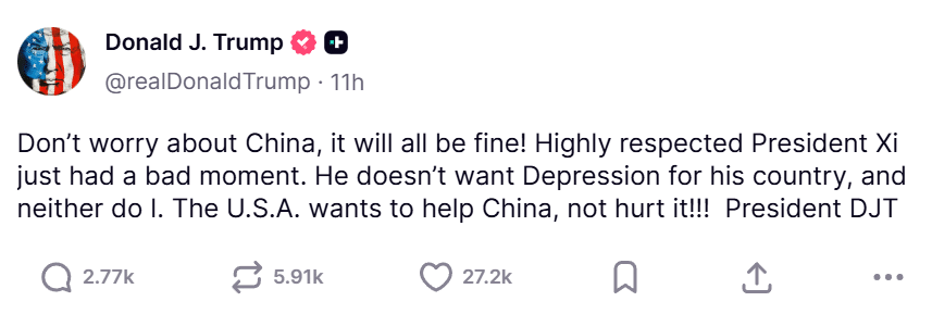 Trump Truth Social