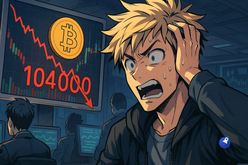 Bitcoin casse 104 000 dollars : panique ou opportunité ?