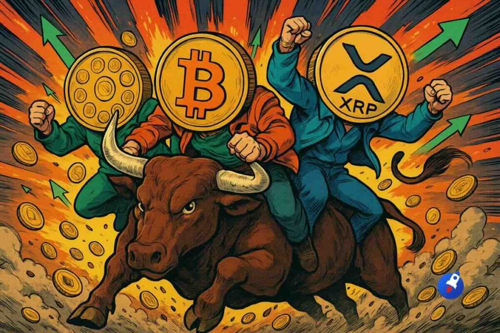 Direct : Bitcoin, XRP et les altcoins en hausse, bull run de retour ?