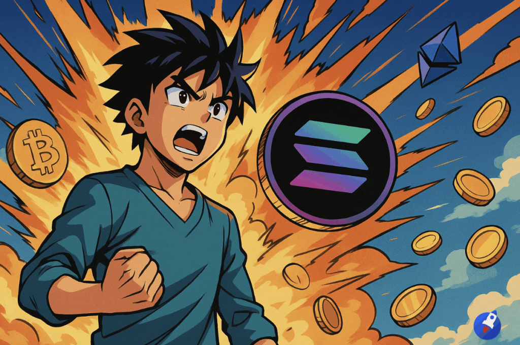 L’ETF Solana en plein boom : l’argent quitte BTC et ETH