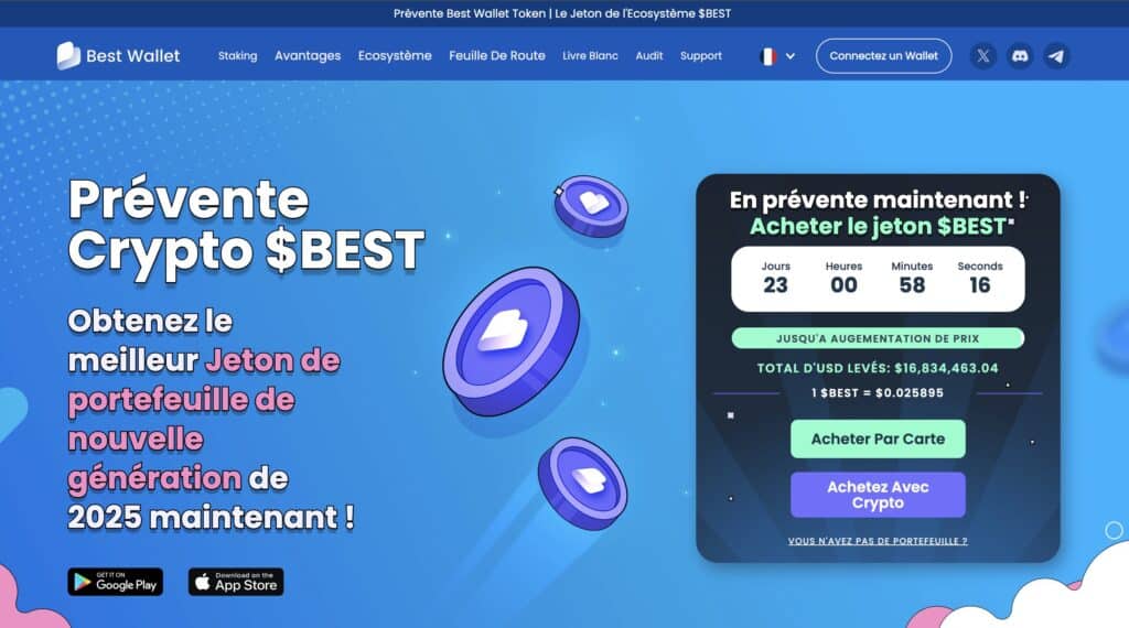 best token pr&eacute;vente