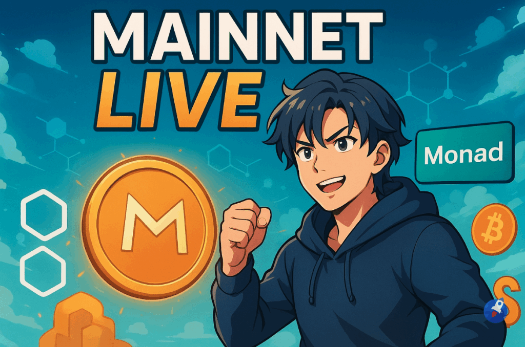 Après une ICO au ralenti, le mainnet de Monad est enfin live