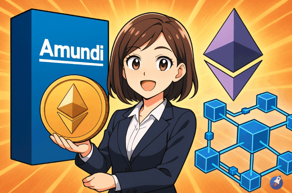 Amundi lance son fonds tokenisé sur la blockchain Ethereum