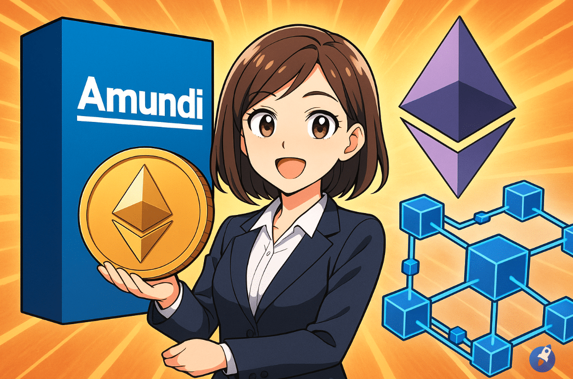 Amundi lance son fonds tokenisé sur la blockchain Ethereum