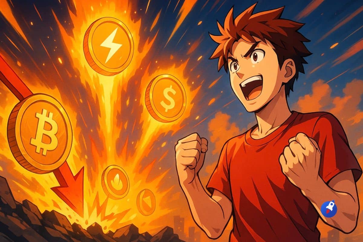 Profitez du crash Bitcoin et devenez millionnaire avec ces 3 cryptos  explosives