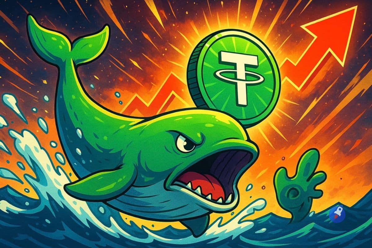 La dominance de Tether monte en flèche : les baleines préparent le 