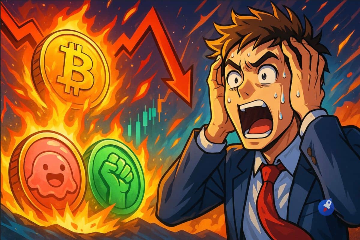 Krach Bitcoin et panique : des traders visent le million avec ces altcoins  x1000