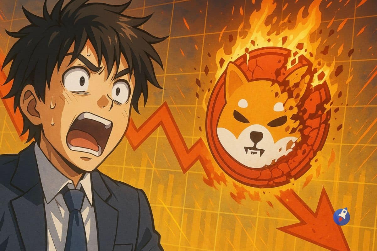 207 milliards de SHIB disparaissent des échanges : la crypto en baisse de  10%