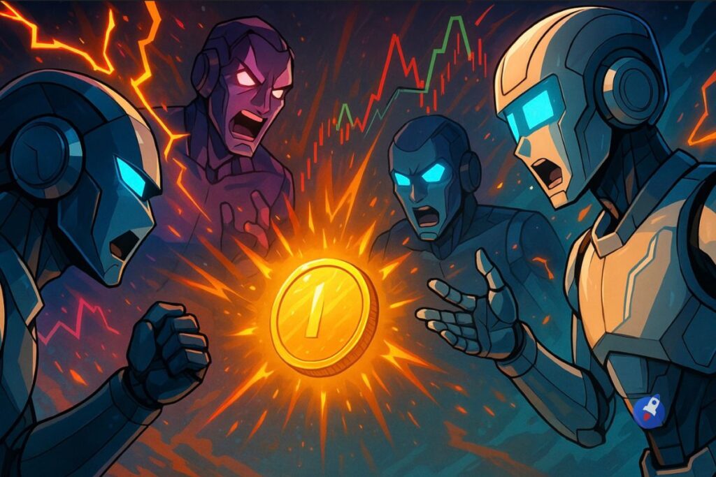 Clash entre 4 IA : elles débattent sur la probabilité d’un bull run Bitcoin en décembre