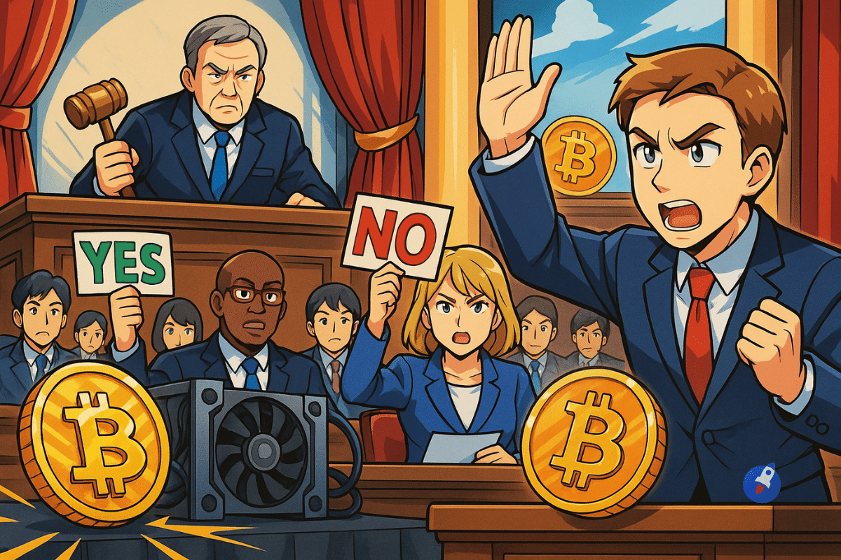 Le Sénat freine la dérégulation du minage de Bitcoin