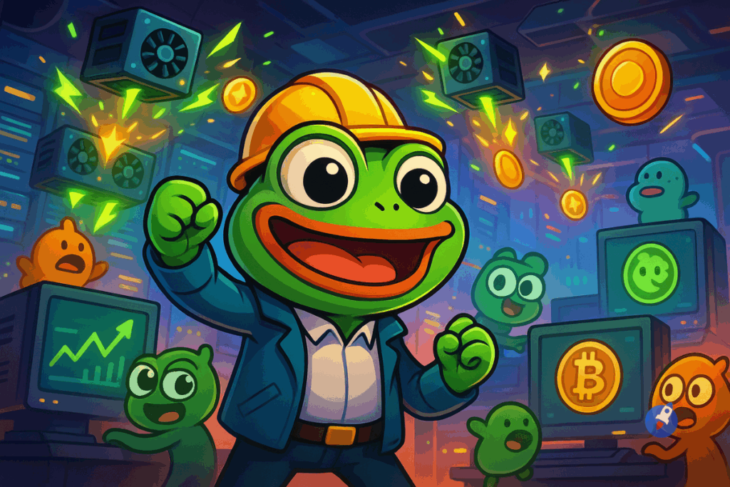 PepeNode redéfinit le jeu crypto avec son modèle “mine-to-earn”