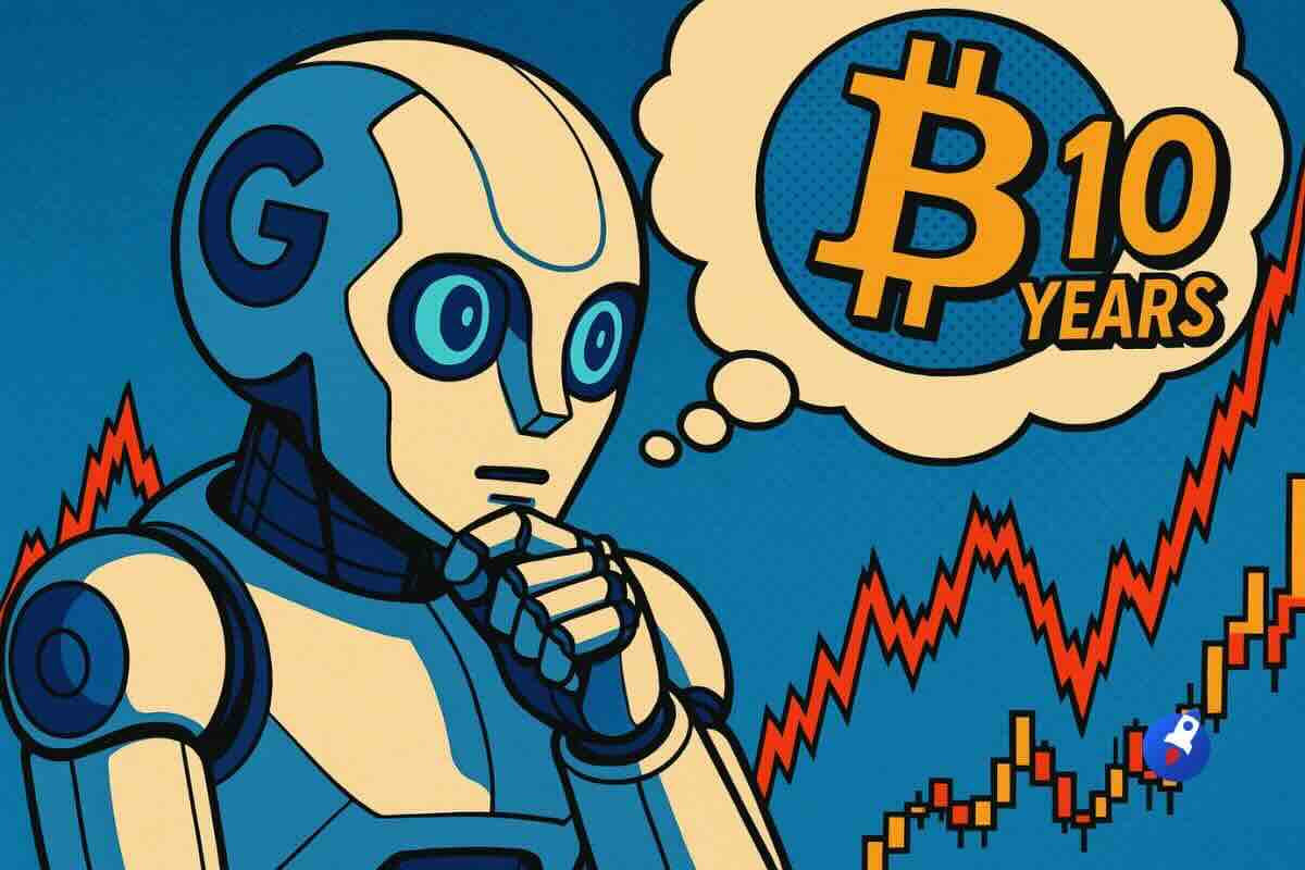 Gemini IA prédit le prix de Bitcoin dans 10 ans