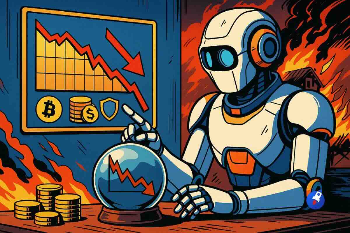 Krach crypto IA