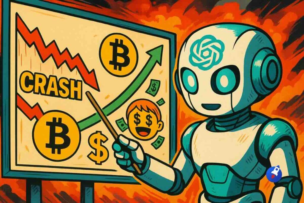Krach crypto: l’IA dévoile la stratégie pour devenir riche