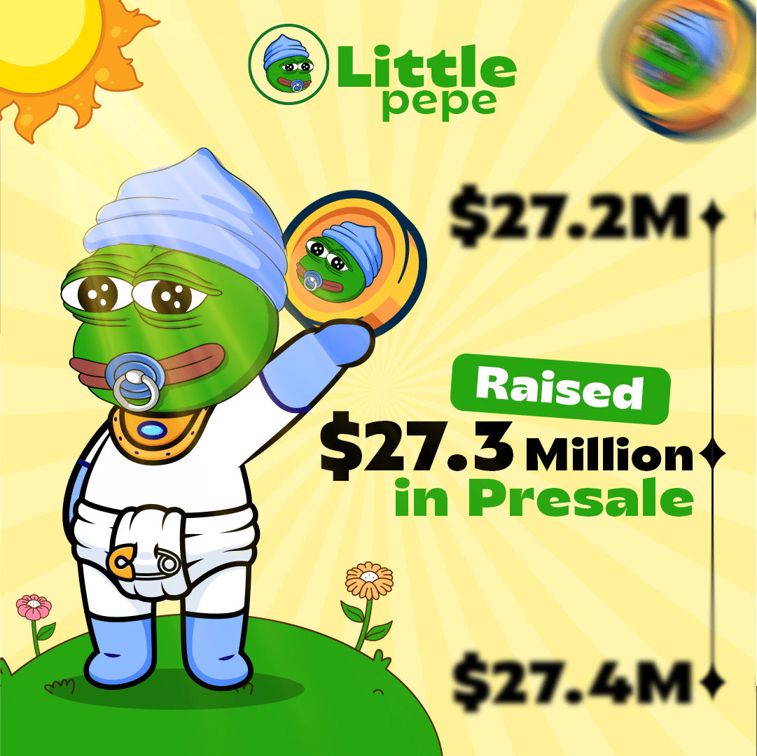 Meilleur prévente crypto : Little Pepe frôle 30 millions USD