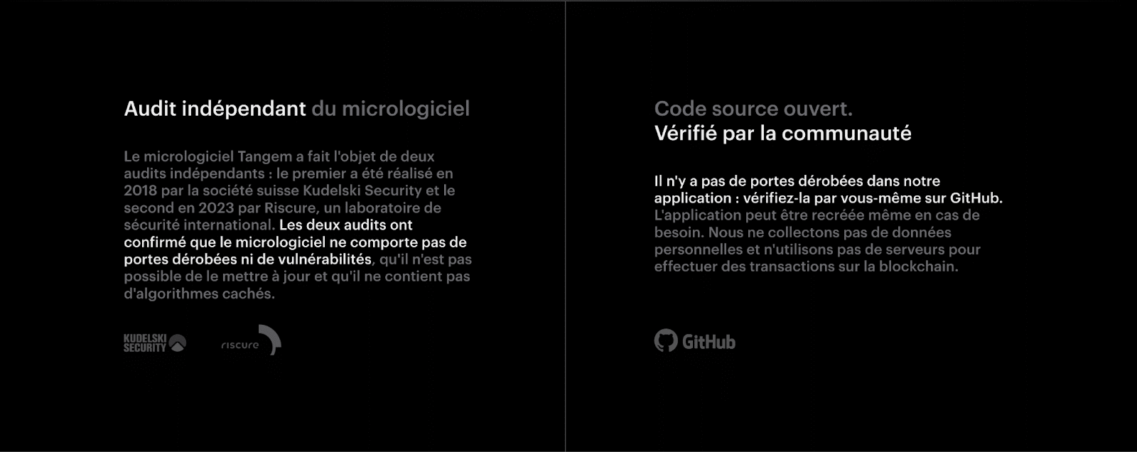 Micrologiciel tangem