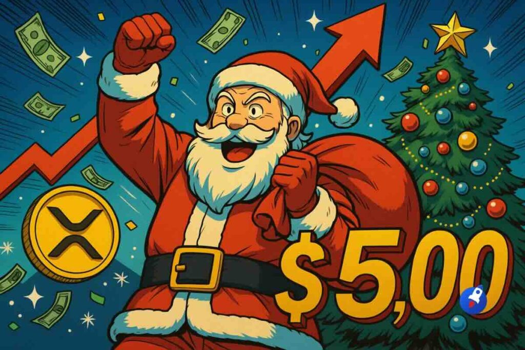 Rallye de Noël pour XRP, la crypto à 5 dollars ?