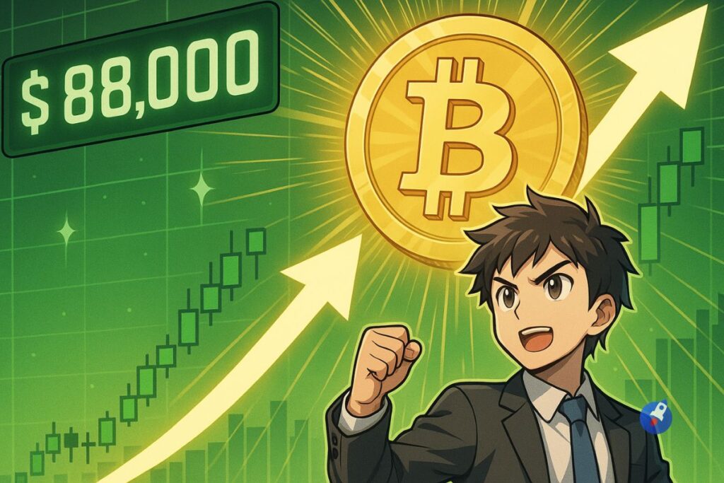Bitcoin repasse 88 000 dollars : le vrai bull run démarre-t-il enfin ?