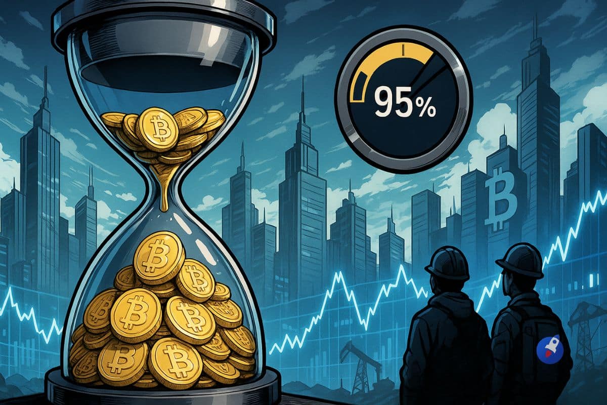 95% des bitcoins déjà minés : est-il trop tard pour investir ?