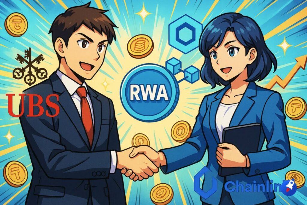 RWA : Chainlink et la banque suisse UBS réalisent leur première transaction onchain