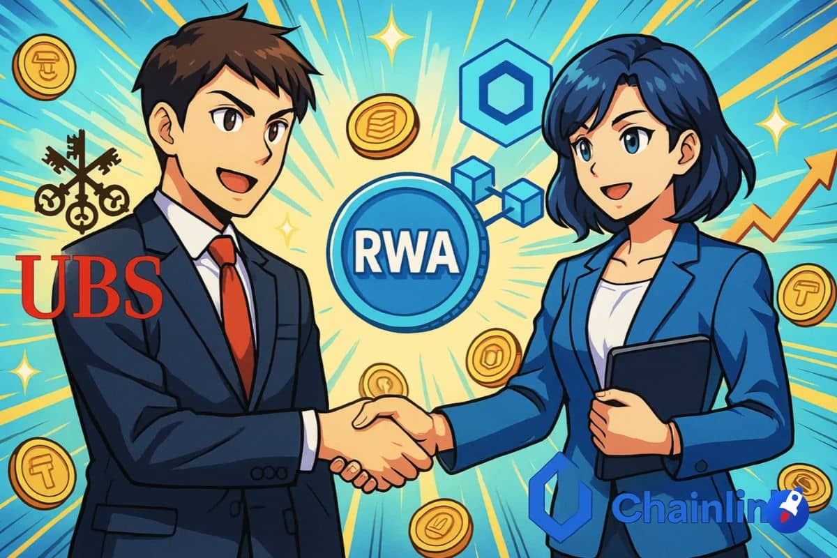 RWA : Chainlink et la banque suisse UBS réalisent leur première transaction  onchain